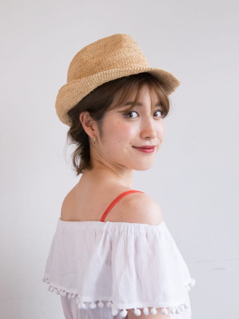 ストローハット（スタッフ私物）