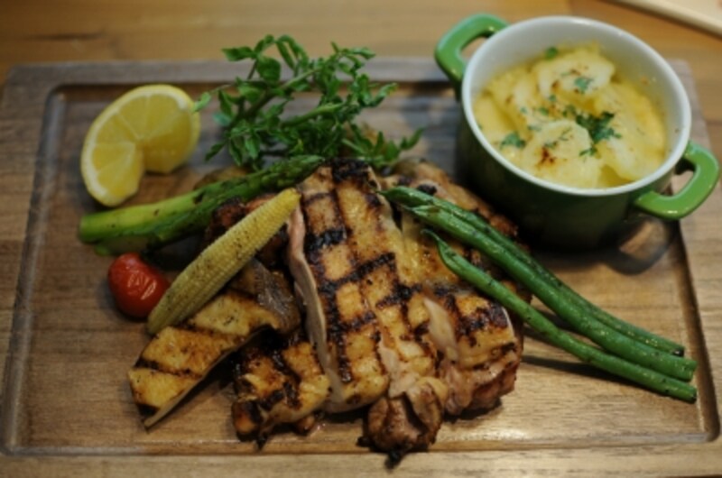 岩手県産 奥州いわい鶏のスパイシーグリル