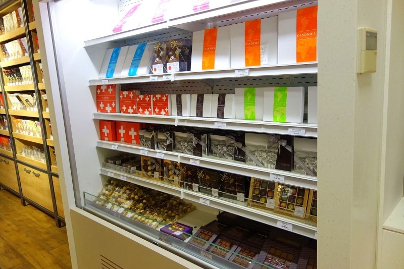 チョコレートのボックスはサイズも色々