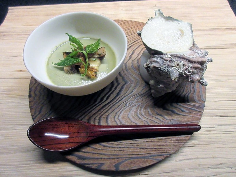 星のや東京 Nipponキュイジーヌ サザエ