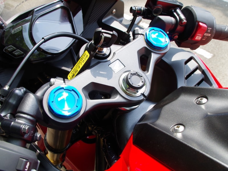 フォークキャップなど細かいパーツも質感が高い