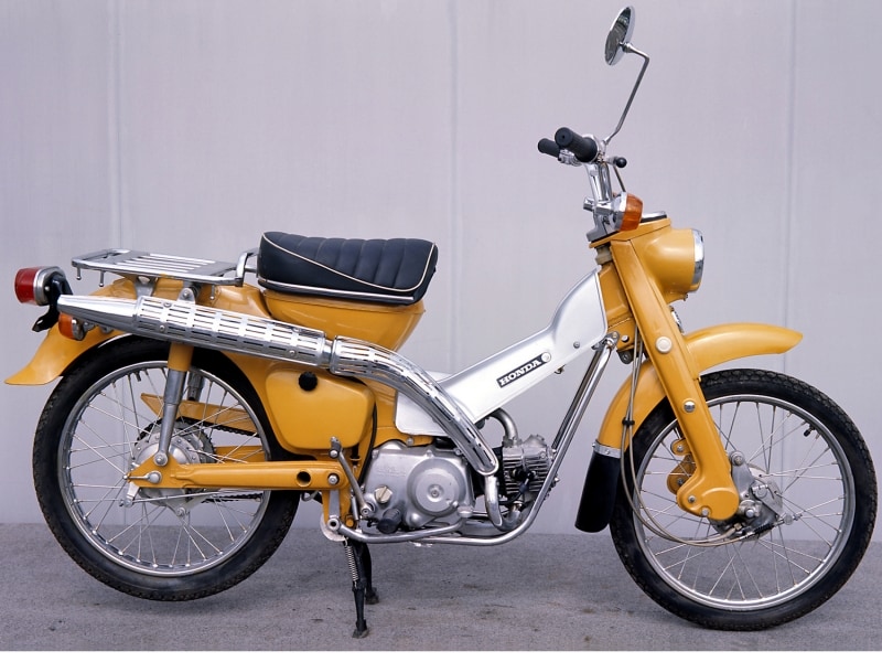 一部マニアに人気のハンターカブ