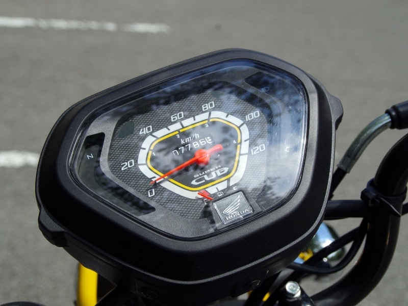 クロスカブのメーター