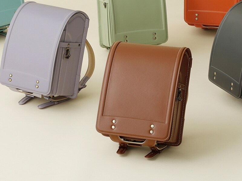 丈夫で風格もある土屋鞄の牛革素材。中でも牛革プレミアムカラーは、空や木々、花など、自然の色からイメージしたカラーリングが人気です