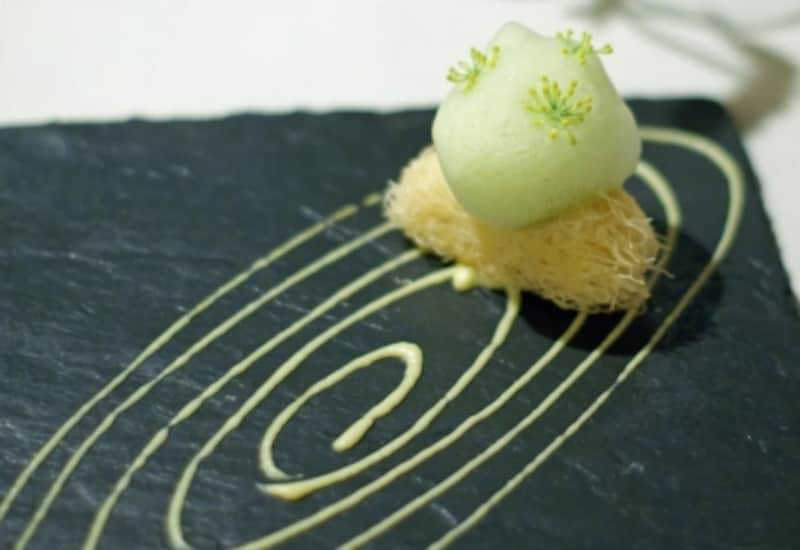 鱧のカダイフ料理