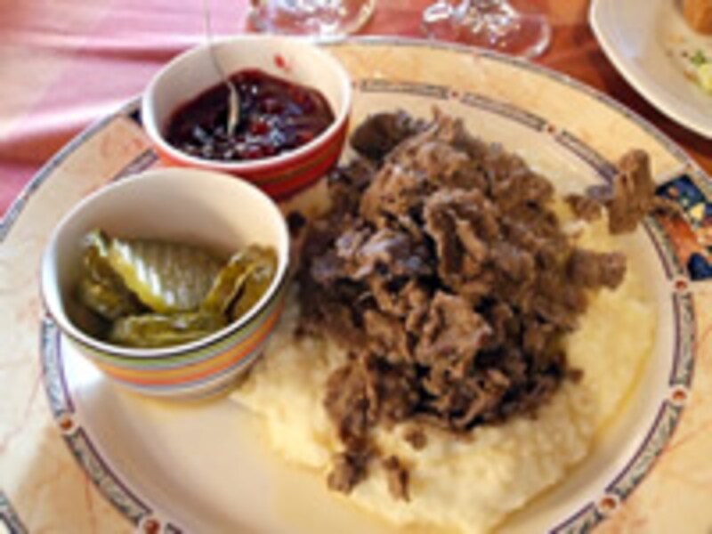 トナカイ肉のロースト