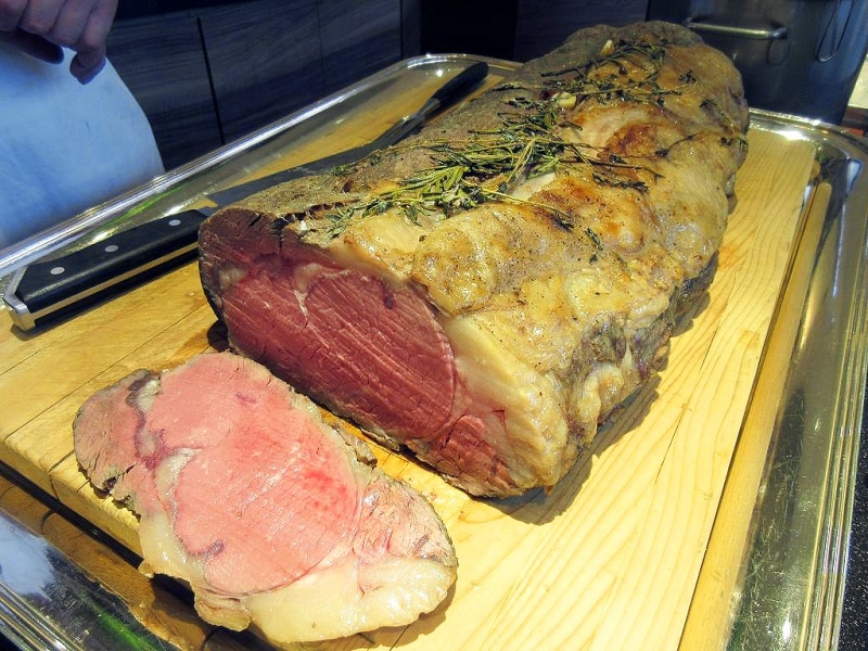 ガーデン ダイニング ローズマリー香るホテル特製ローストビーフ