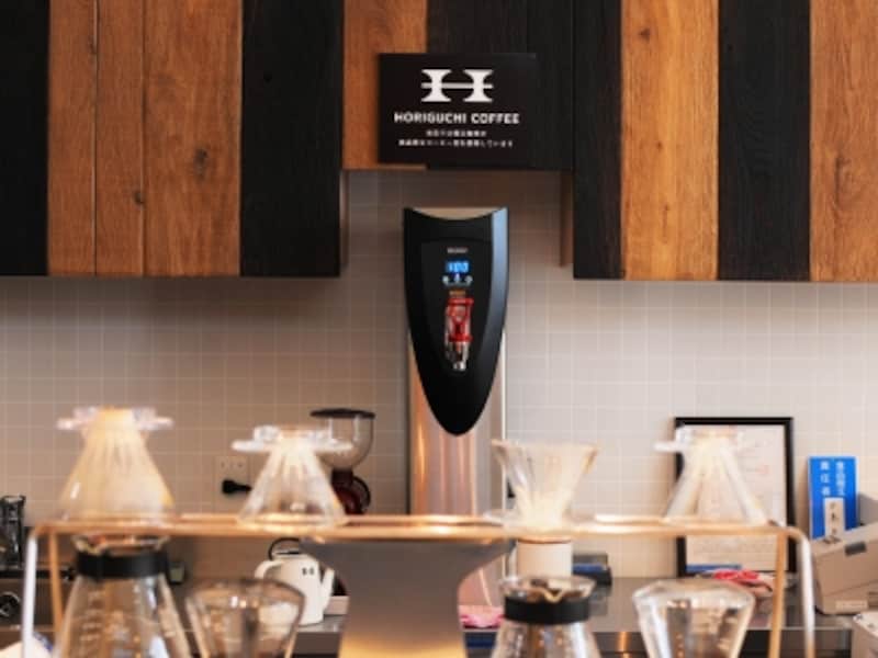 一杯ずつ丁寧に淹れられるコーヒー