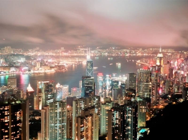 世界一の100万ドルの夜景、香港