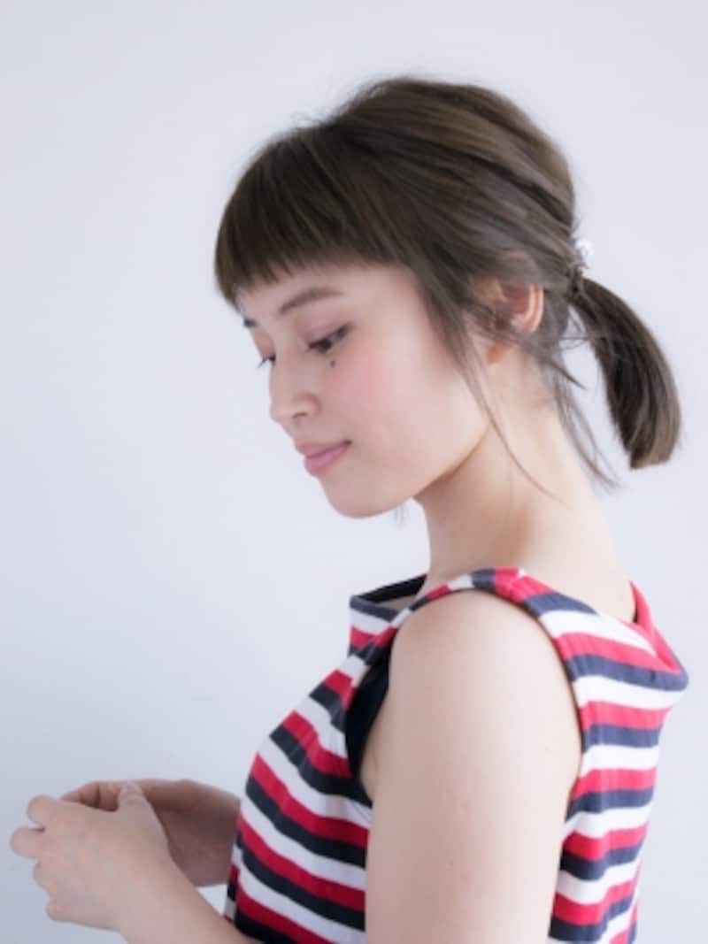 紫外線から髪を守る 簡単ひとつ結びとuvケアのやり方 ヘアアレンジ 紫外線から髪を守る 簡単ひとつ結びとuvケアのやり方 ヘアアレンジ