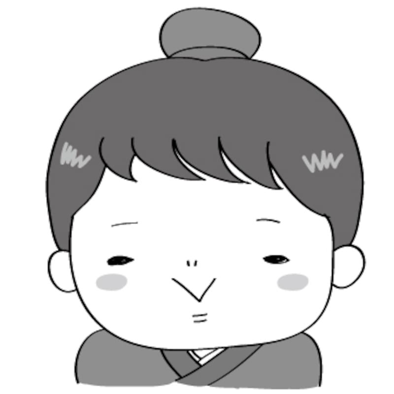 彦星　七夕　イラスト　白黒　かわいい