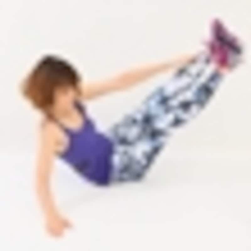 ぽっこり下腹を引き締め！