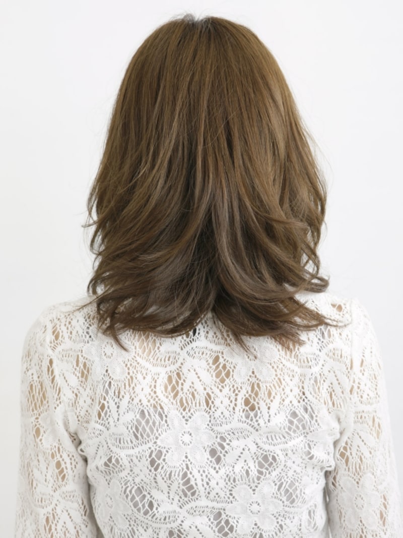 小顔効果抜群!30代~40代女性に似合うひし形ヘア