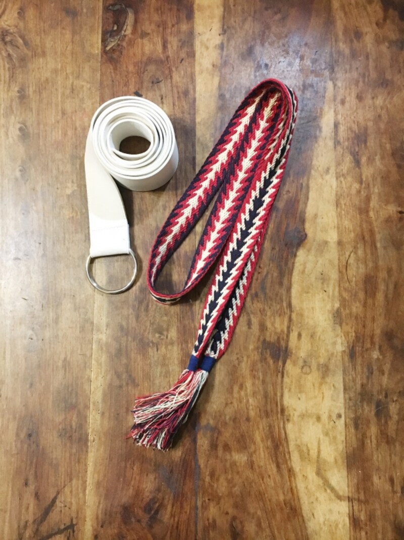 ベルトウエストマークでトレンド感