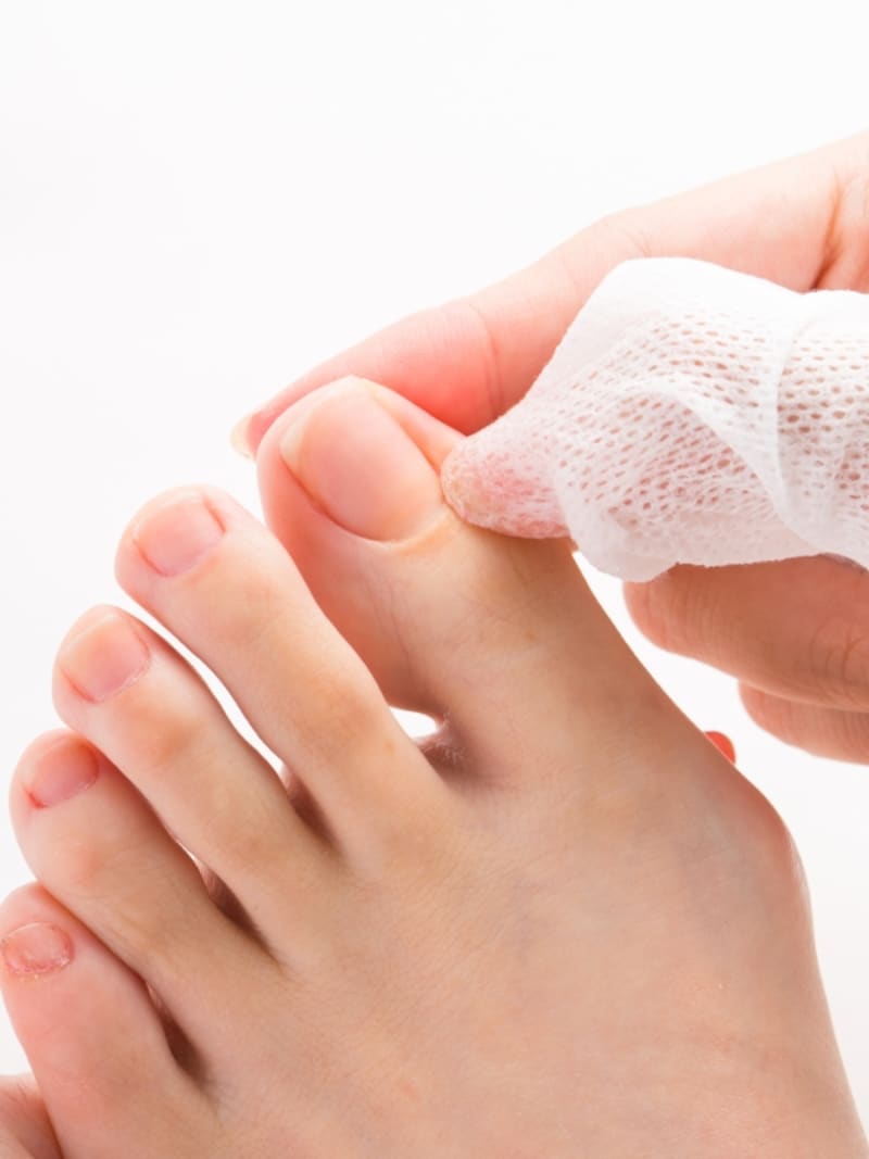 ルースキューティクルをオフしてすっきり