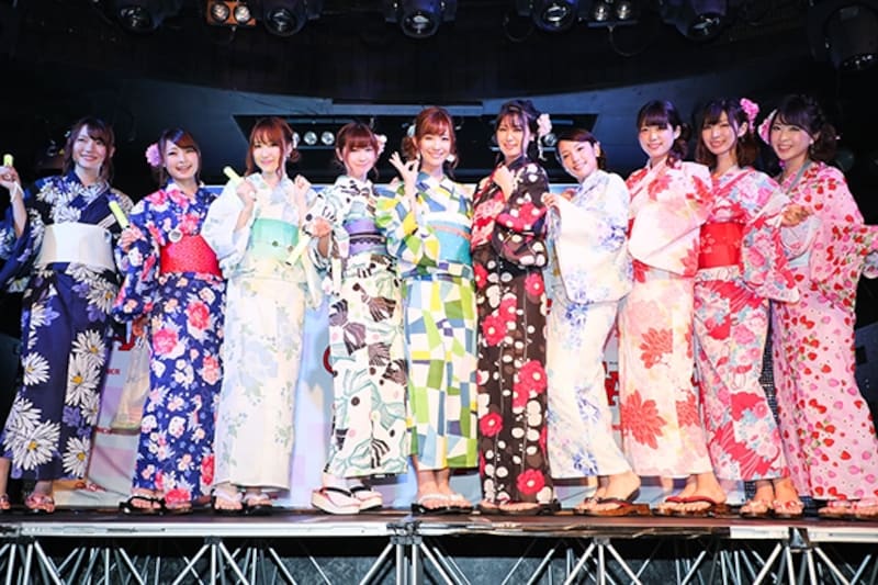ギャルパラ七夕祭り2017に浴衣姿で登場した人気レースクイーンたち