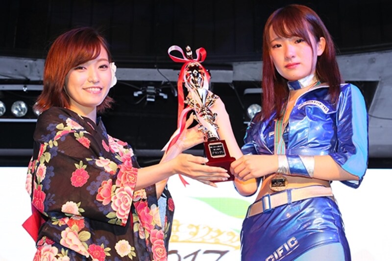 日本レースクイーン大賞2017新人賞に輝いた立花はるさん
