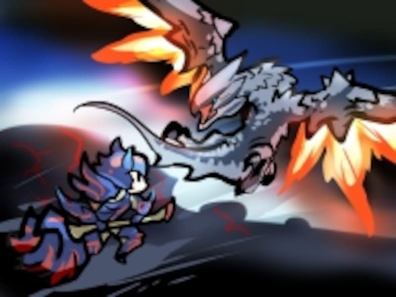 モンスターハンターダブルクロスの図