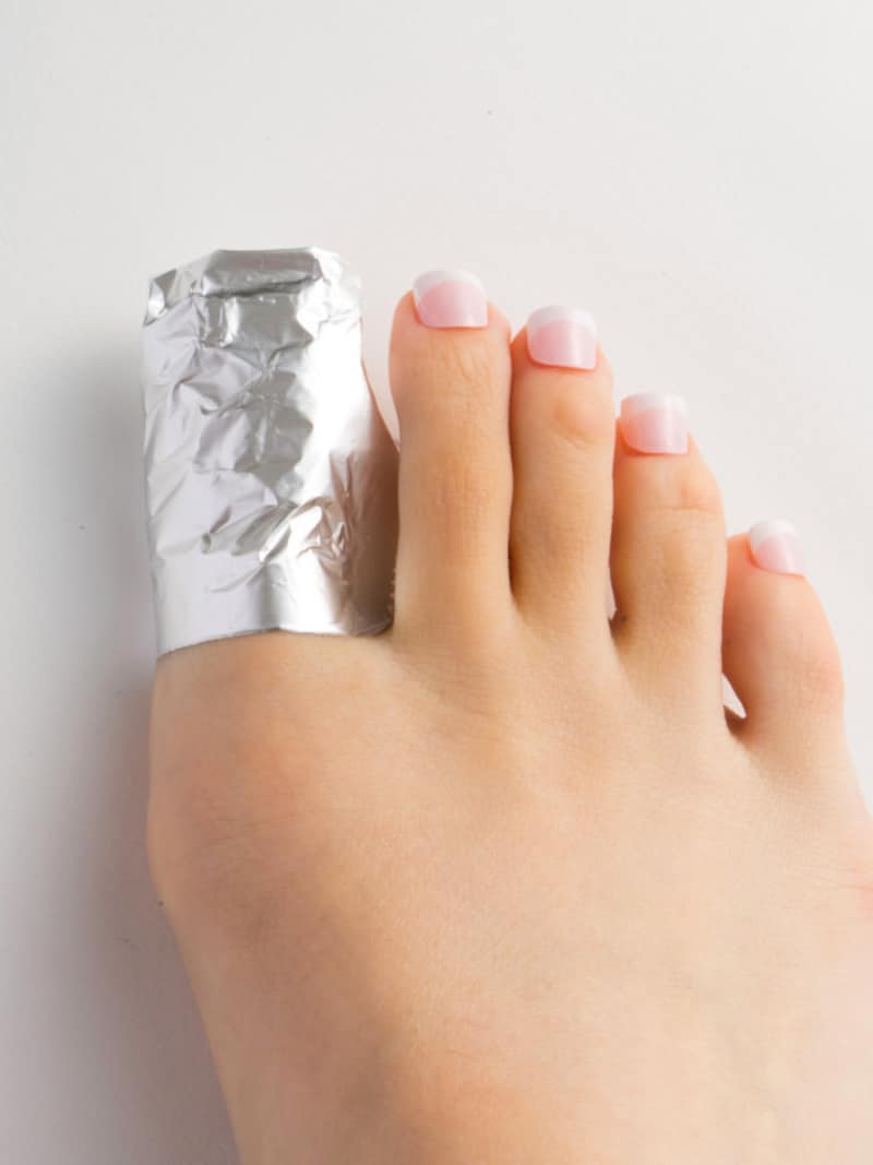 ジェルポリッシュはオフも簡単!