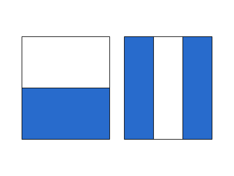 バイカラー錯視