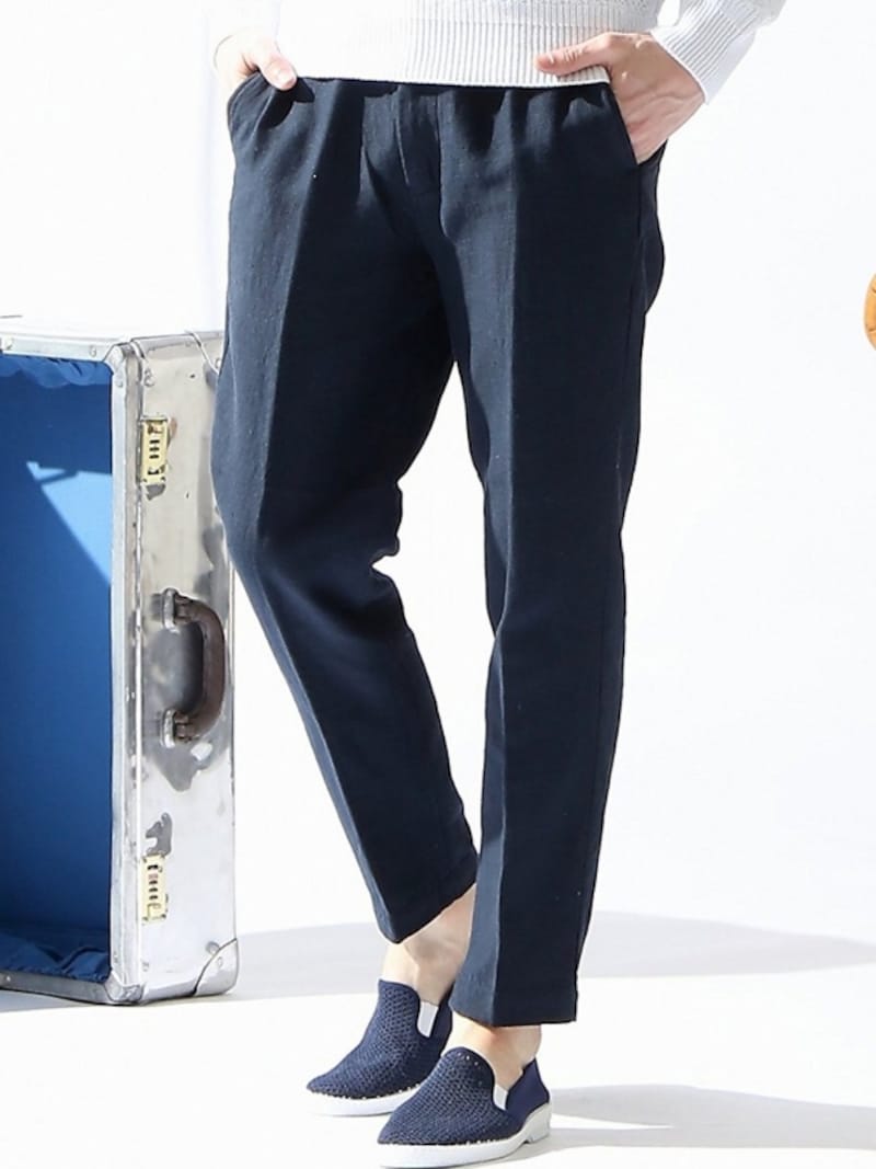 アンクル丈パンツ