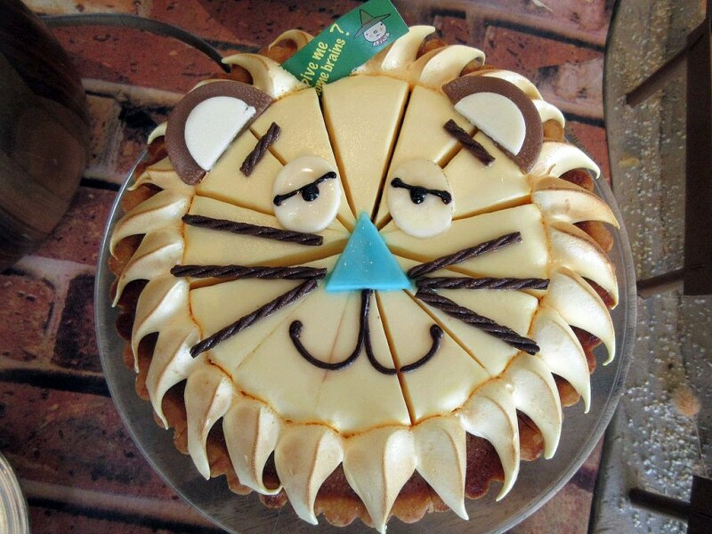 シースケープ テラス・ダイニング 「勇気をください」おくびょうなライオンタルト