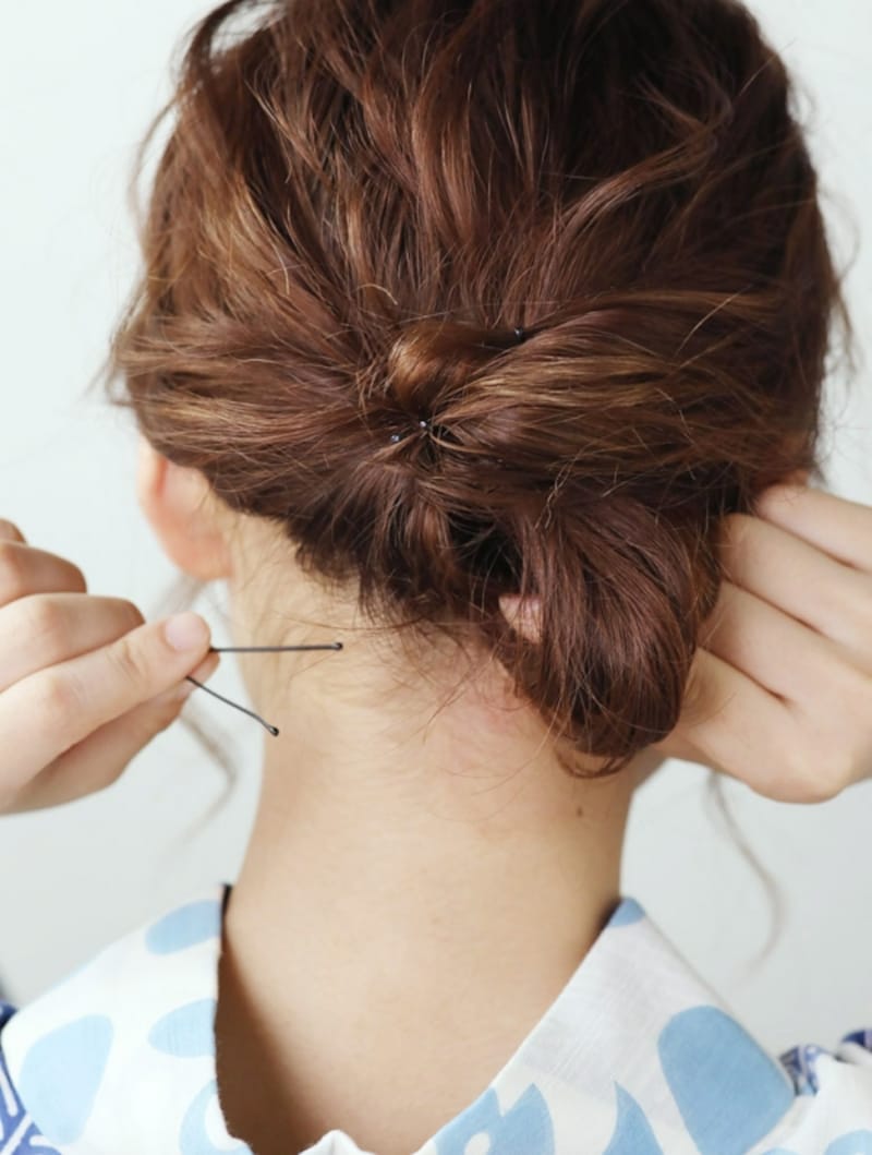 ころんとした形になるように整える