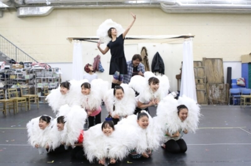 『ビリー・エリオット』稽古より。写真提供：ホリプロ