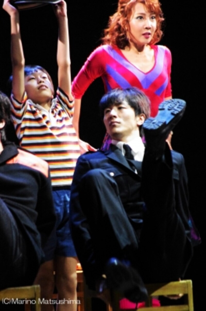 『ビリー・エリオット』撮影：阿部高之