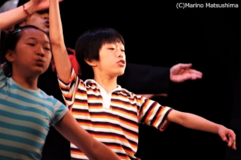 『ビリー・エリオット』撮影：阿部高之