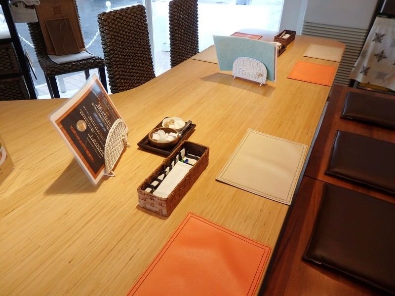 カフェ カプアの内装