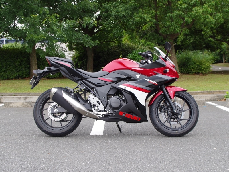 GSX250Rサイドビュー