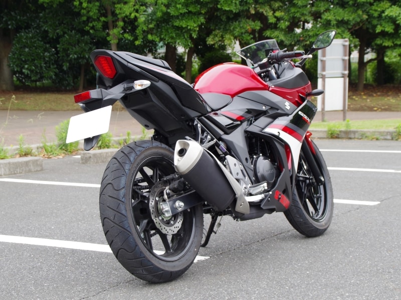 GSX250Rリアビュー