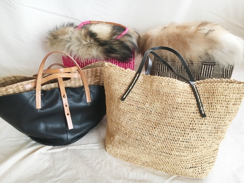 やわらかかごバッグ