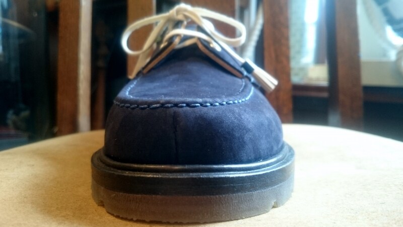 つま先から見たところ