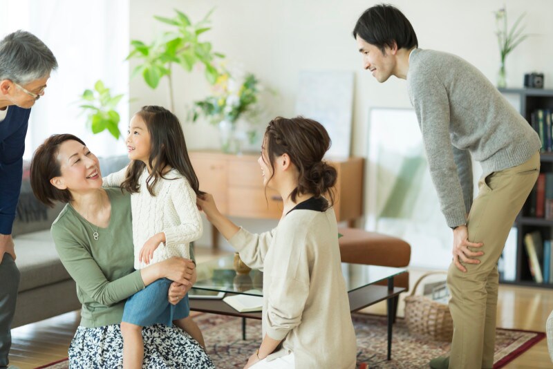 お盆を夫の実家で過ごす