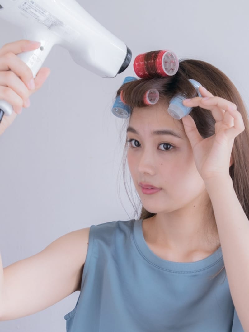 ドライヤーを30秒当てる