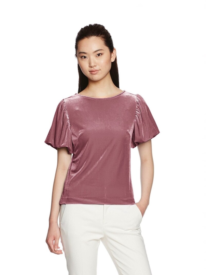 31 Sons de mode(トランテアン ソン ドゥ モード) ベロアボリュームスリーブ