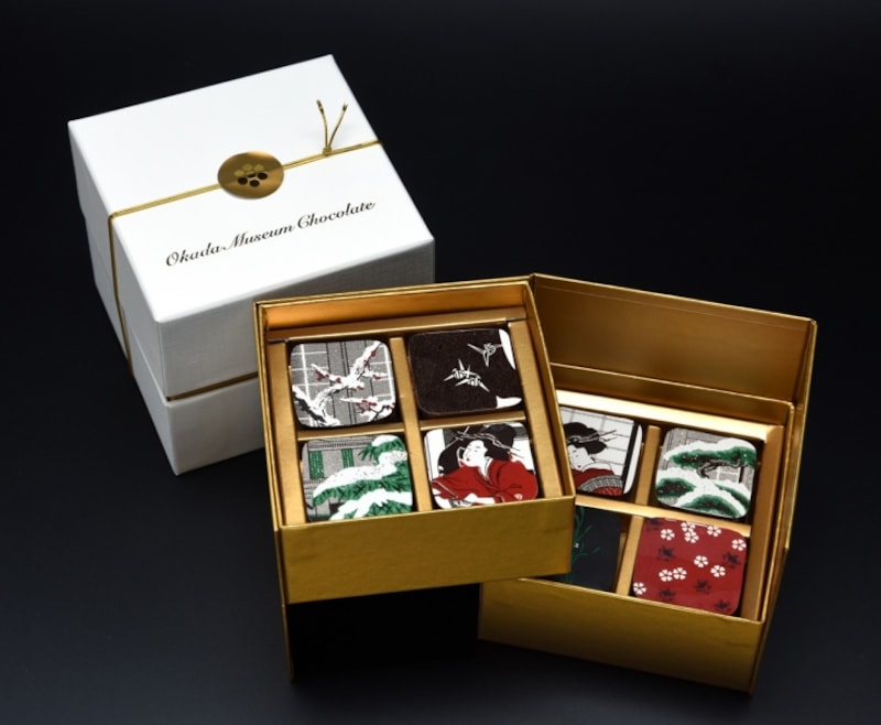 Okada Museum Chotolate『歌麿・深川の雪』4800円（税込）