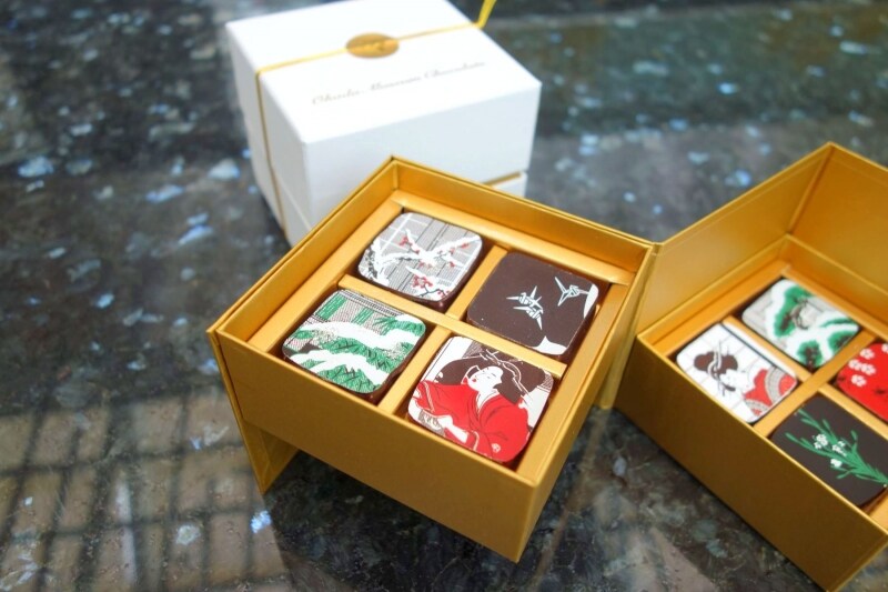 Okada Museum Chotolate『歌麿・深川の雪』4800円（税込）