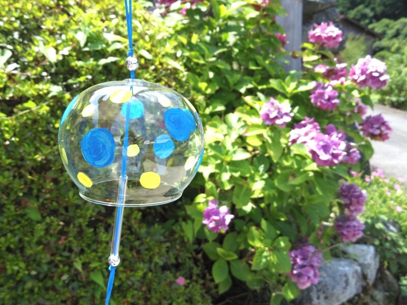 自作の風鈴