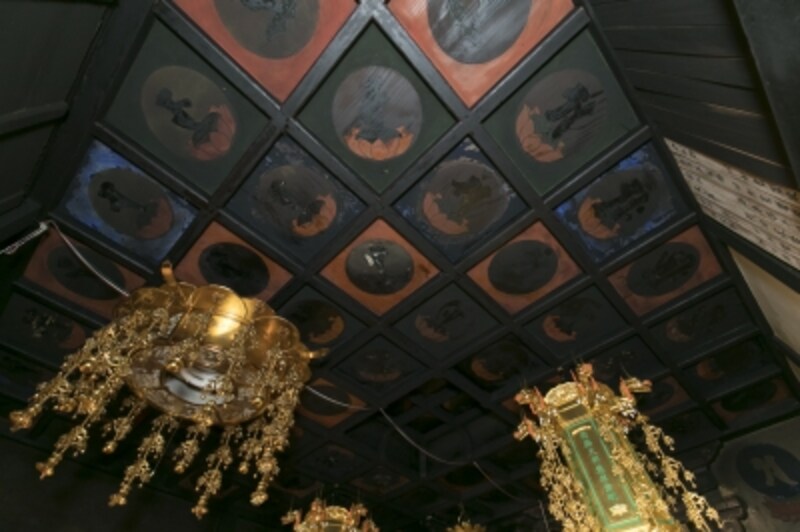 本堂の天井画