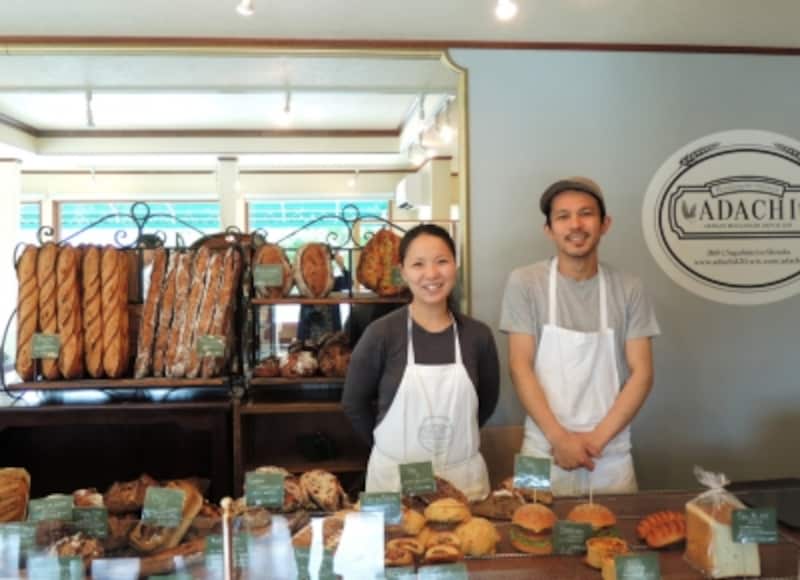 足立恵太さん、美保さん