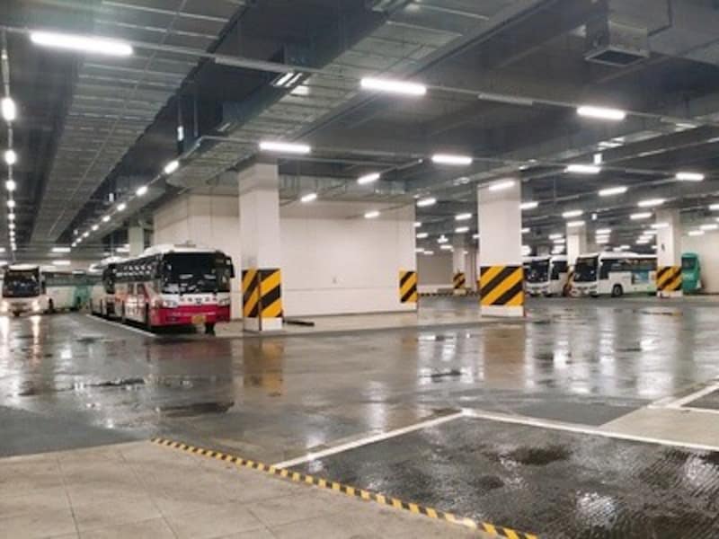 新世界百貨店内にある便利な大邱複合乗り換えセンター