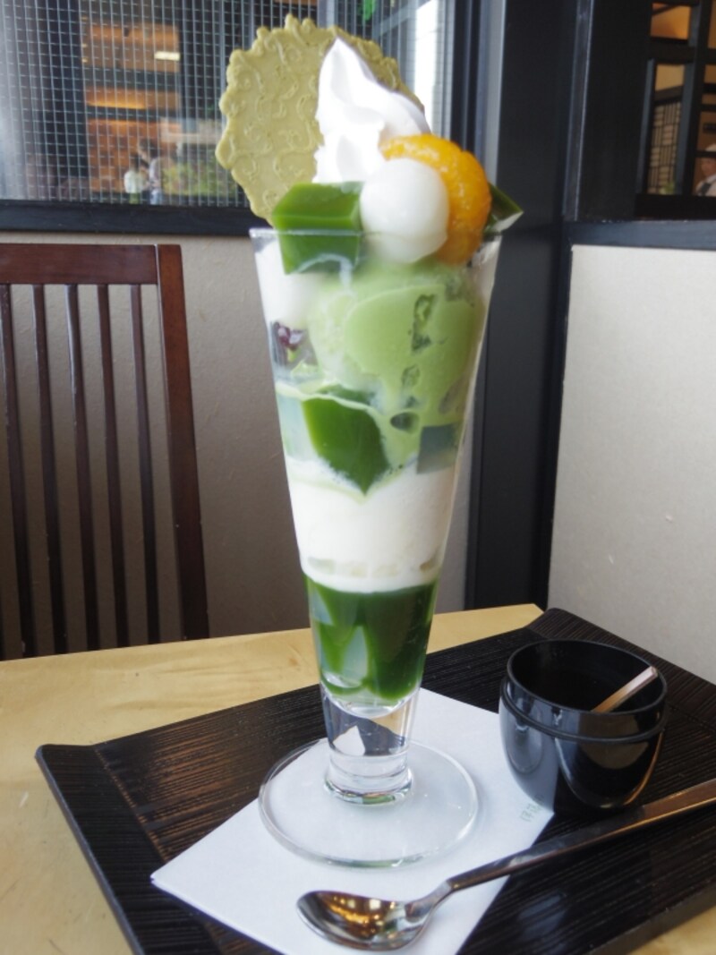 宇治抹茶パフェ