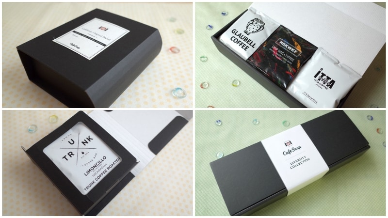 (左) 6個 ギフトボックス入り 1700円、(右)18個 ギフトボックス入り4000円