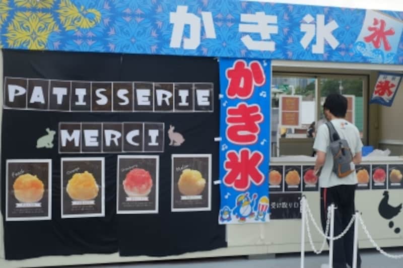 かき氷の名店も出展（写真は7月の第一弾開催時のもの）