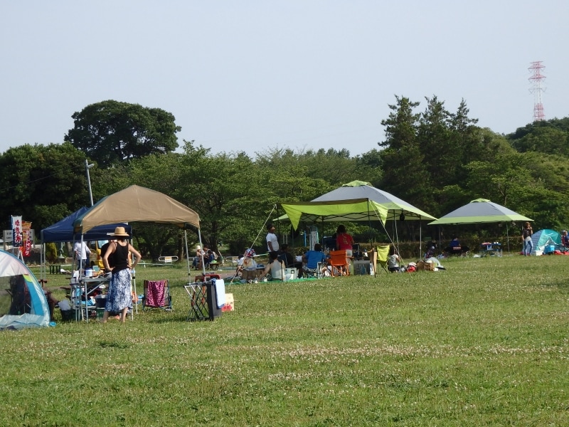 彩湖・道満グリーンパークのBBQ場