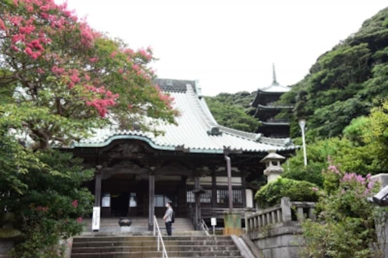 龍口寺本堂と五重塔