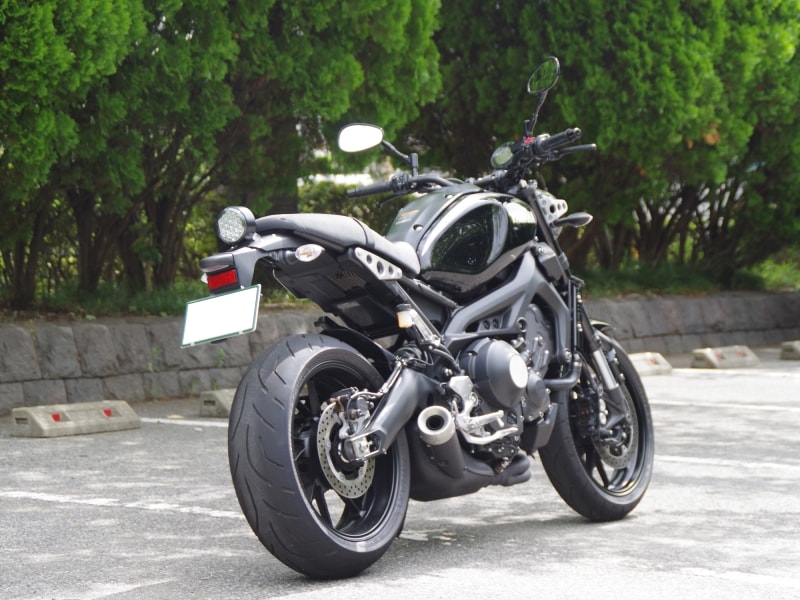 XSR900リアビュー